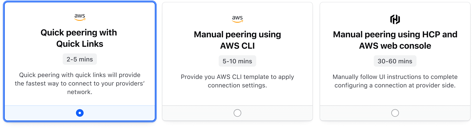 Keyboard arrow key focus in a RadioCard group
